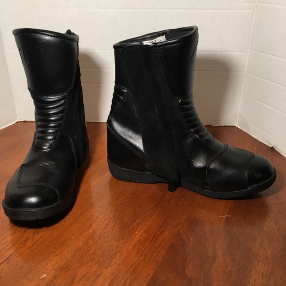jonas leather moto boot